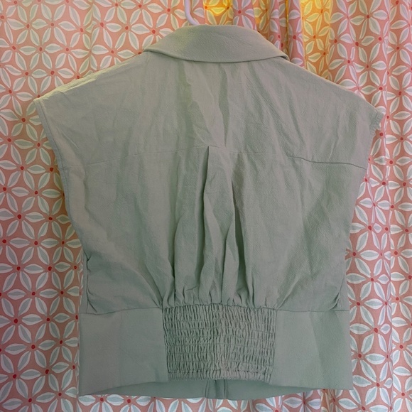 Cropped Button Up Top from Cider - Picture 2 of 5